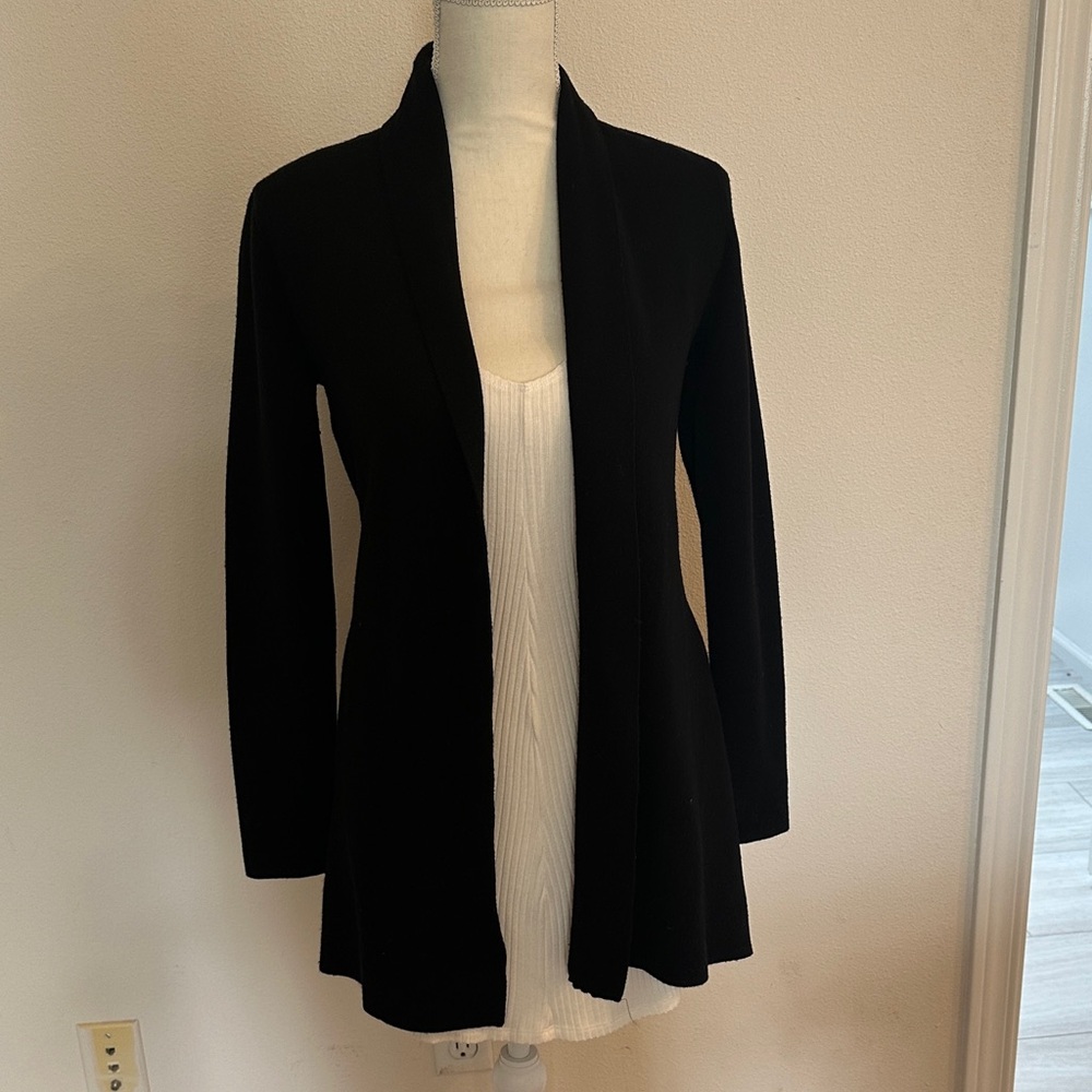 Babaton/ Aritzia Black Open-Front Cardigan
